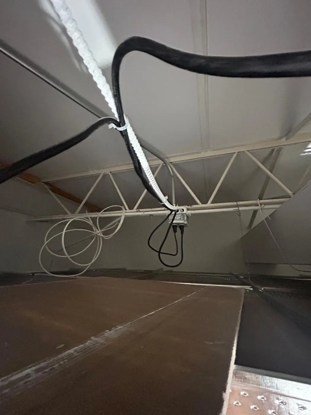 Electrical wiring and cable routing through walls, conduit and ceilings
